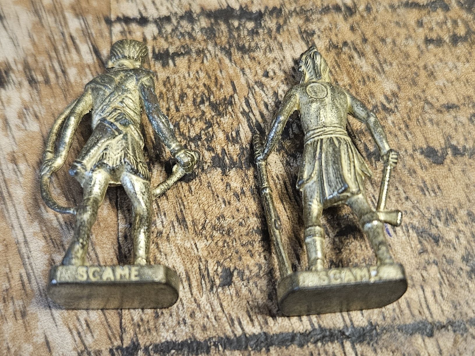 Figuren: lot de 2 figurines en métal. – Gebraucht aus Confignon von Ecrofigs 1