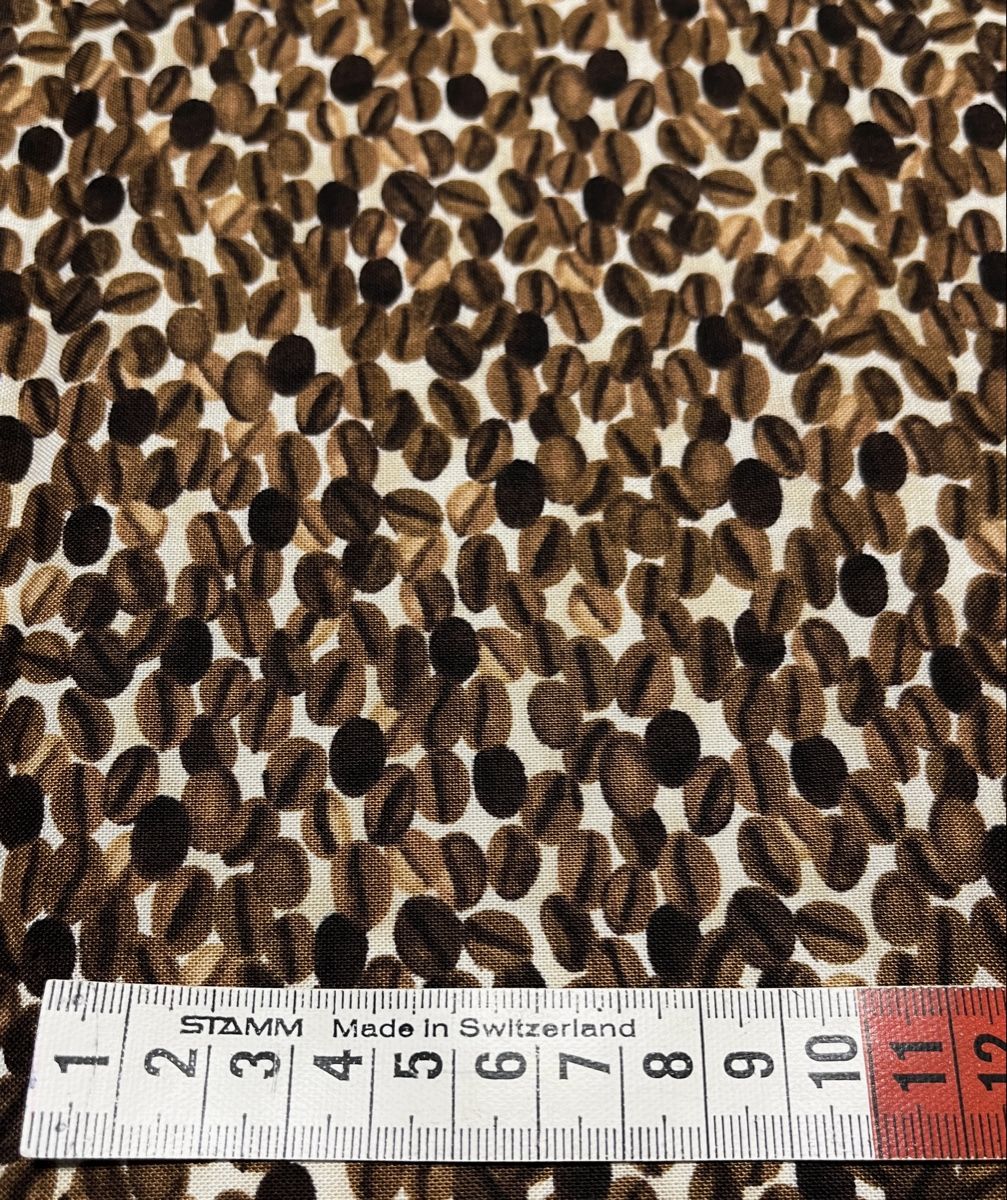 Tissus: Patchworkstoff Timeless, Kaffeebohnen – Neuf (Voir description) à Seuzach par KreativmitStoff 1