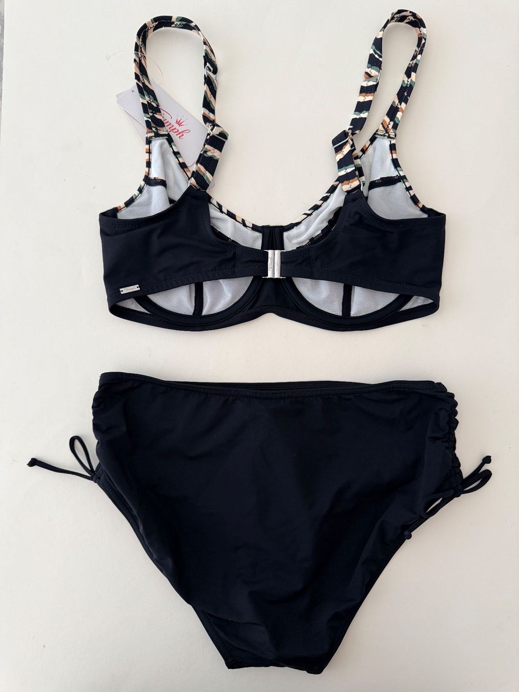 Triumph Maillots de bain & Bikinis: TRIUMPH, Bikini CHARM ELEGANCE, Grösse 38D/38, Farbe Schwarz – Neuf avec emballage d'origine à Rudolfstetten par gst_g7xl 7