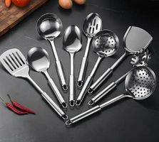 9-teiliges Servierbesteck-Set aus Edelstahl