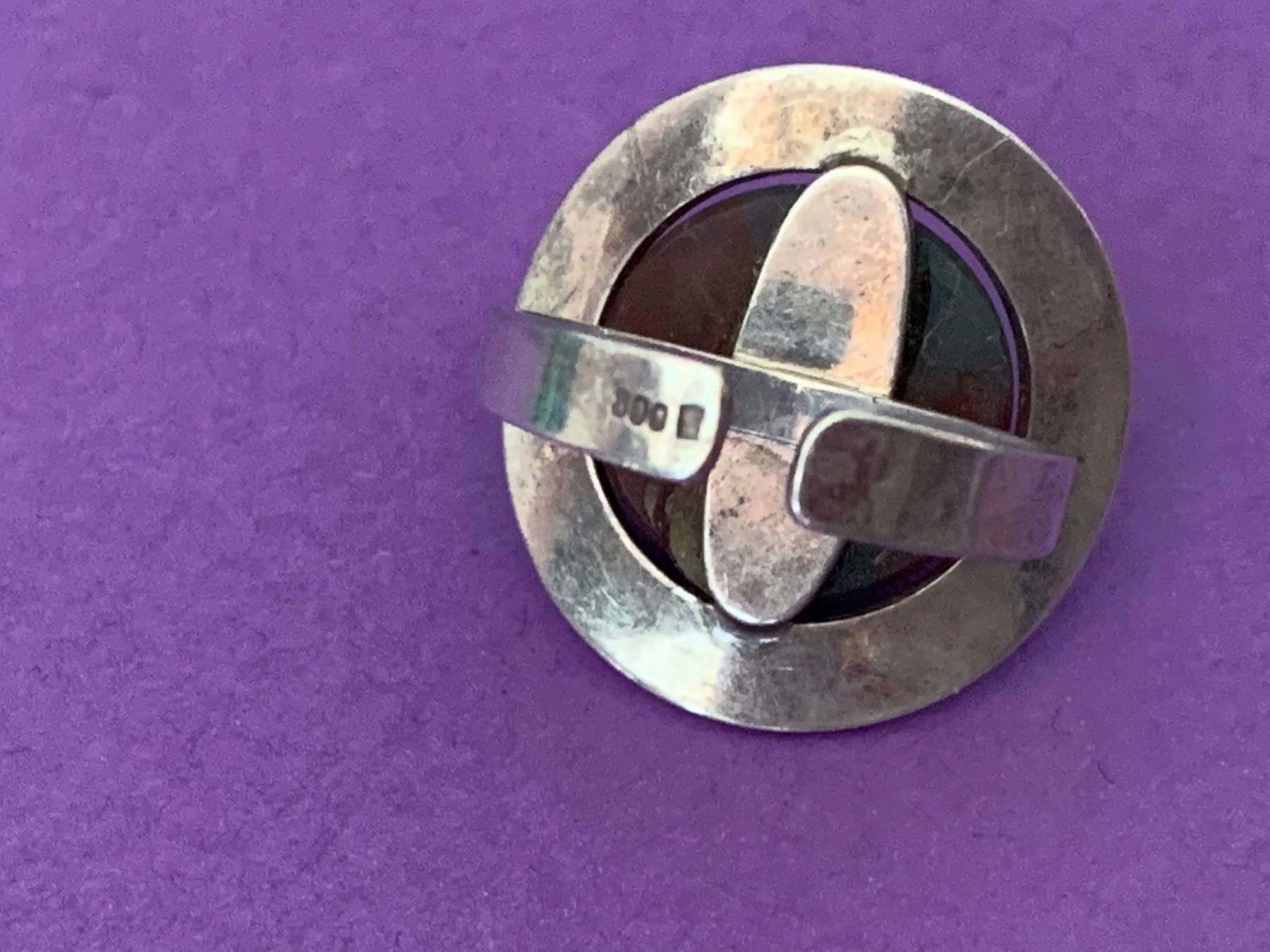 Ringe: Silberring  jaspis-grün (54) – Gebraucht aus Dittingen von Bellevista 3