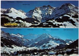 Adelboden - 2 Bild AK