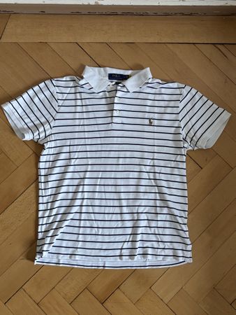 Polo Ralph Lauren Gestreiftes Poloshirt, Grösse L