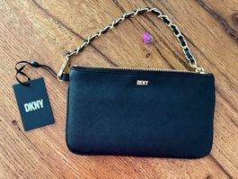 DKNY Wristlet Armgelenk-Täschchen schwarz