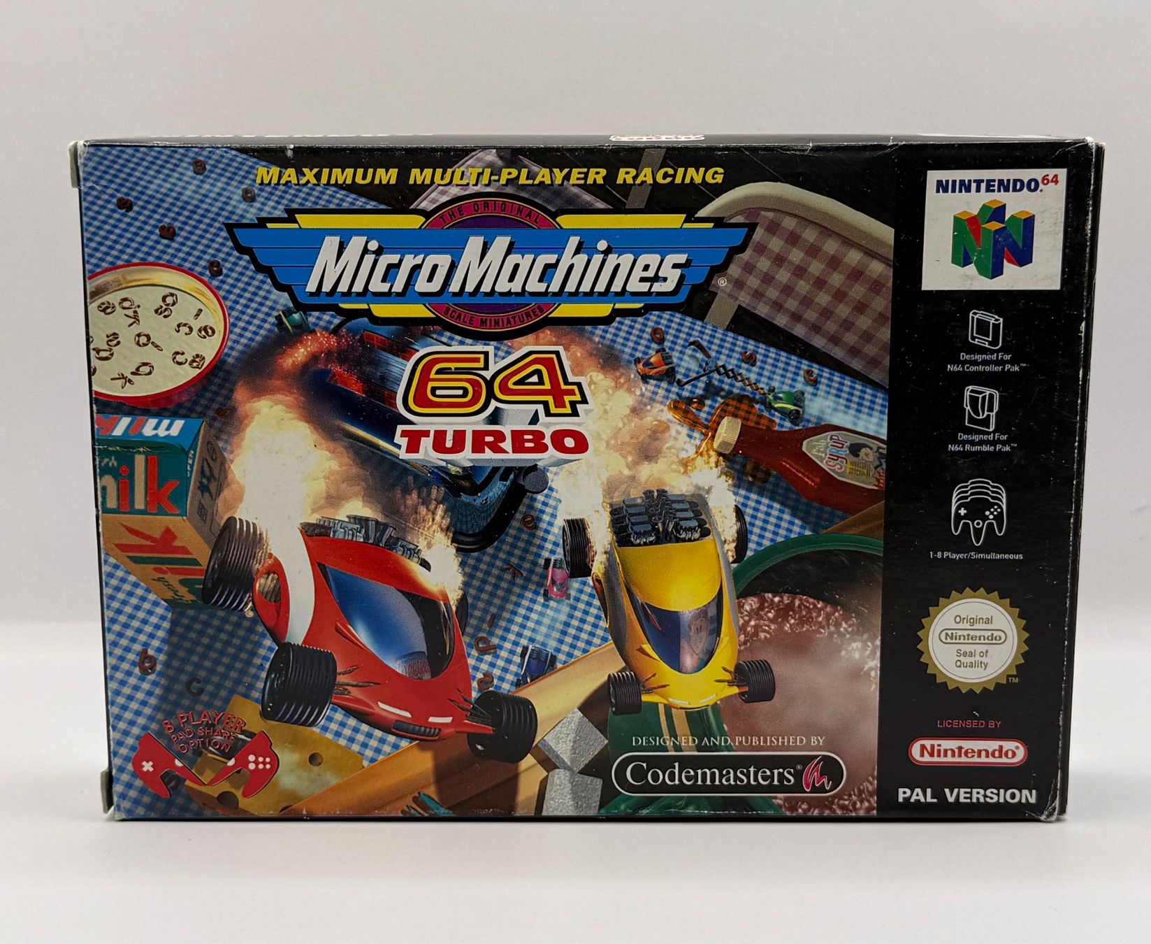 Micro Machines 64 Turbo - Nintendo 64 - OVP - CIB (Gebraucht) in ...