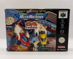 Micro Machines 64 Turbo - Nintendo 64 - OVP - CIB
