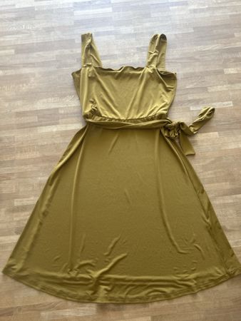 Kleid Damen bronzefarben Grösse M