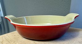 Gusseisen Pfännchen emailliert Emaille Le Creuset 18 cm
