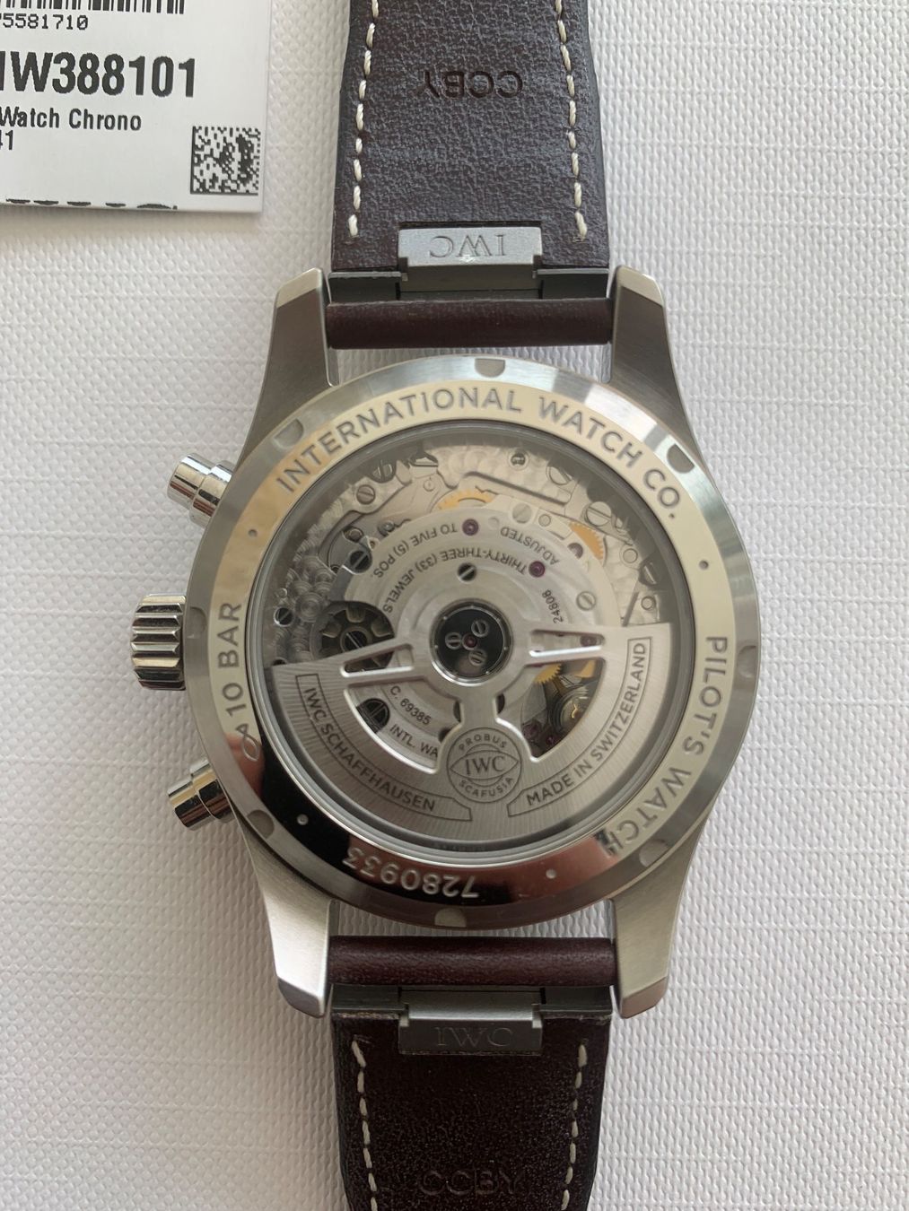 IWC Uhren: IWC 388101 Pilot‘s Watch Chronograph 41 – Gebraucht aus Weesen von Elmax1 2