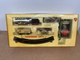 Fleischmann H0 6335 Startset Dampflok geprüft Trafo Gleis