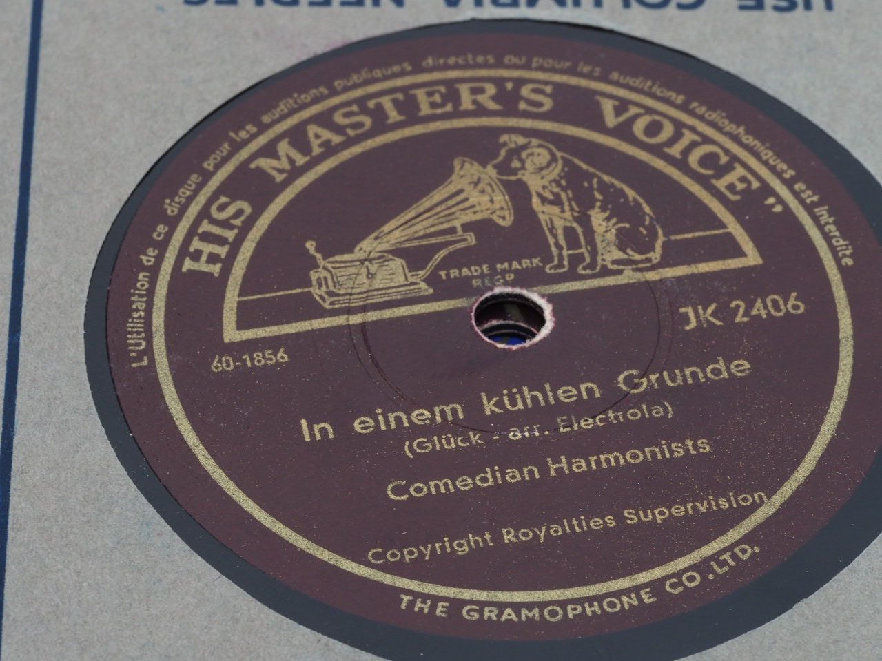 Vinyles: DISQUES 78 TOURS – D'occasion à Lausanne par Leag 4