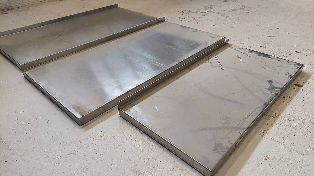 Scaffali: Gastro Chromstahl Tablar, Wandregal – Usato da Giswil venduto da Fredovski 1