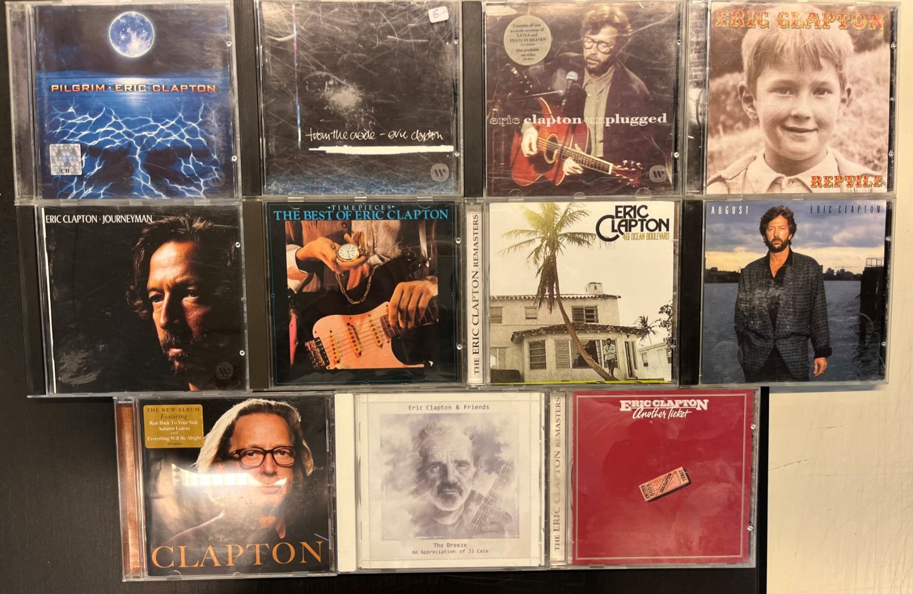 CD: CD Sammlung Eric Clapton 11 Stück – Usato da Basel venduto da andipfandi