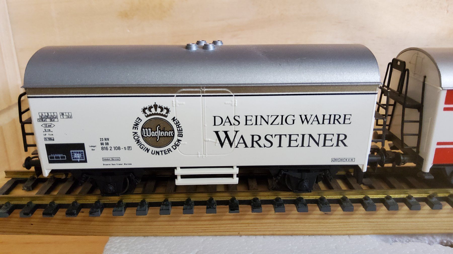 Modelleisenbahnen: Modelleisenbahn "3 Güterwagen" H0 Baur – Gebraucht aus Grüningen von VENOM59 2