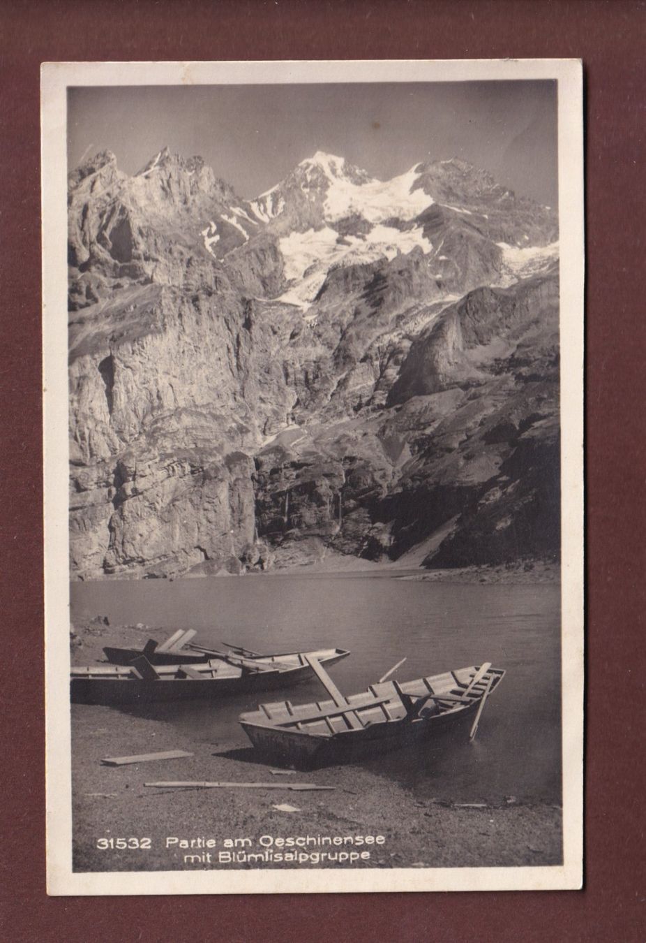Ansichtskarten: Partie am OESCHINENSEE – Gebraucht aus Pully von nicecards-shop
