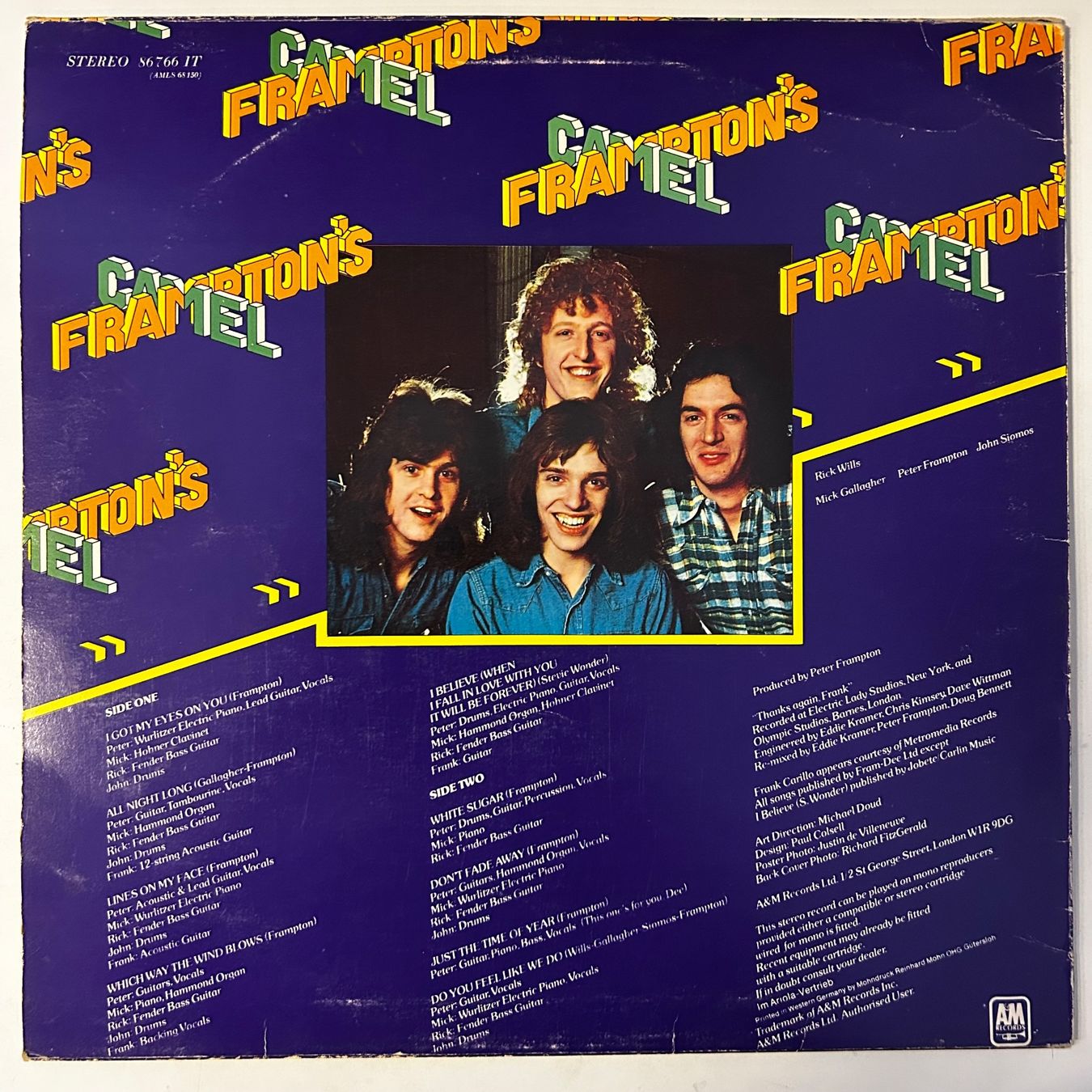 Dischi in vinile: Frampton's Camel - Same, Vinyl LP – Usato da Aesch BL venduto da BernisFlomi 1