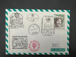 1969 41. Ballonpost  A Erstag Klagenfurt/Salzburg   (G2921)