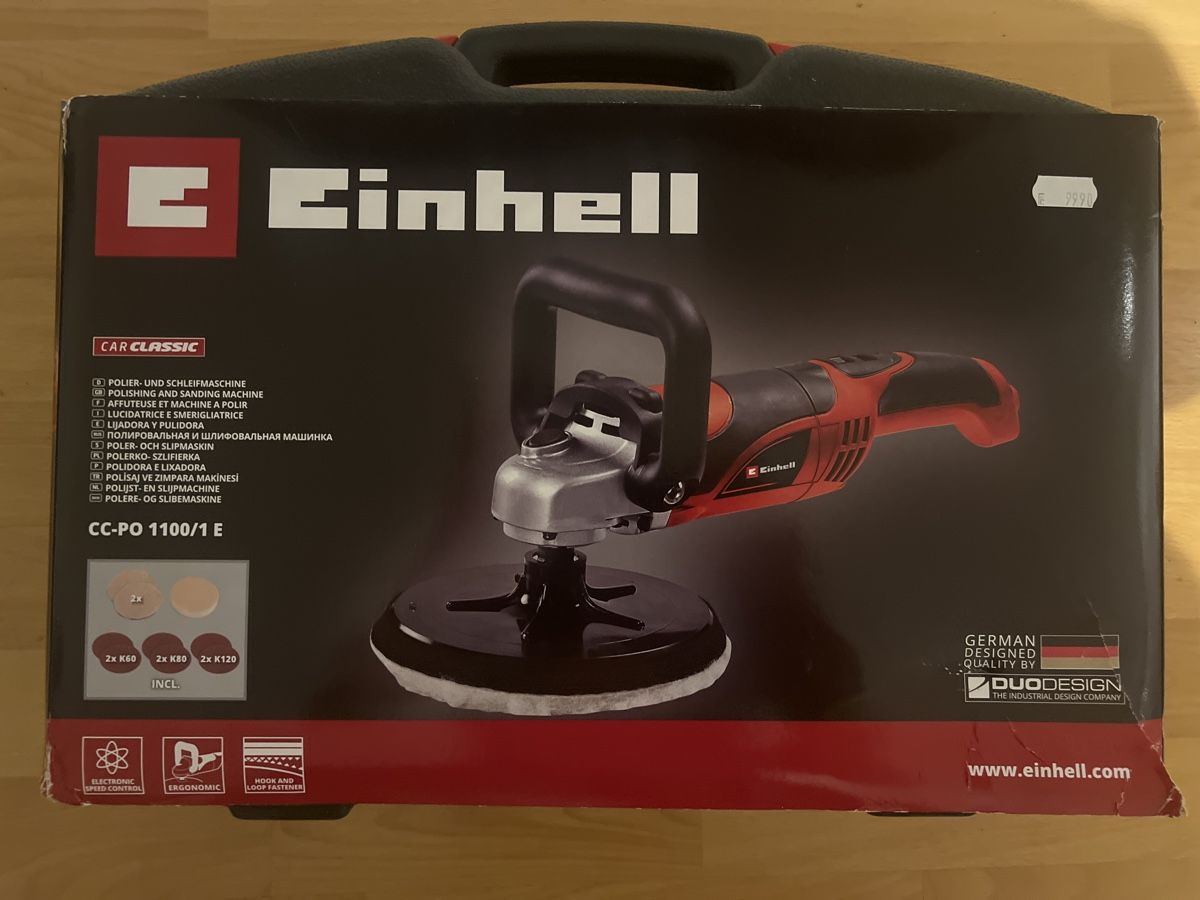 Einhell Smerigliatrici & Lucidatrici: Neue Einhell Polier-und Schleifmaschine – Nuovo e nell'imballaggio originale da Wettingen venduto da stern910