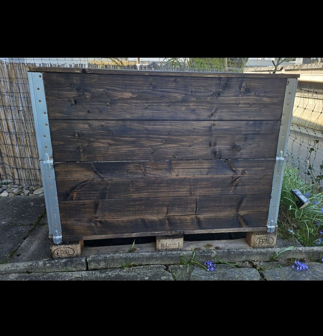 Pallets: Palette mit Aufsetzrahmen und Deckel – Usato da Hunzenschwil venduto da nudget 2