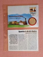 einwandfreier FDC-Münzbrief Spanisch-Brötli-Bahn 11.3.1997