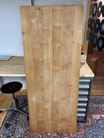 Tischplatte Massivholz Nussbaum 65 x 160 cm