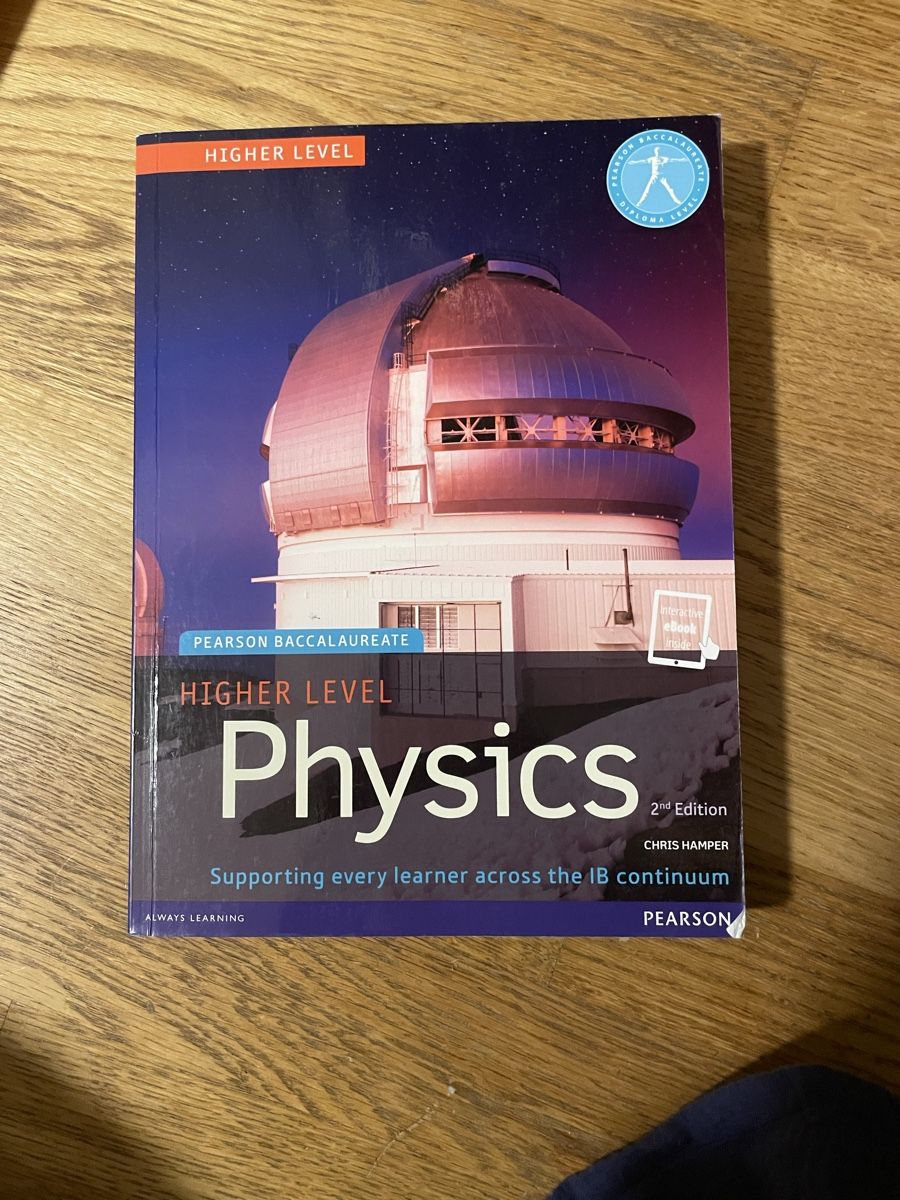 Bücher: IB Physics Higher Level, 2nd edition, pearson – Gebraucht aus Basel von Sarah921
