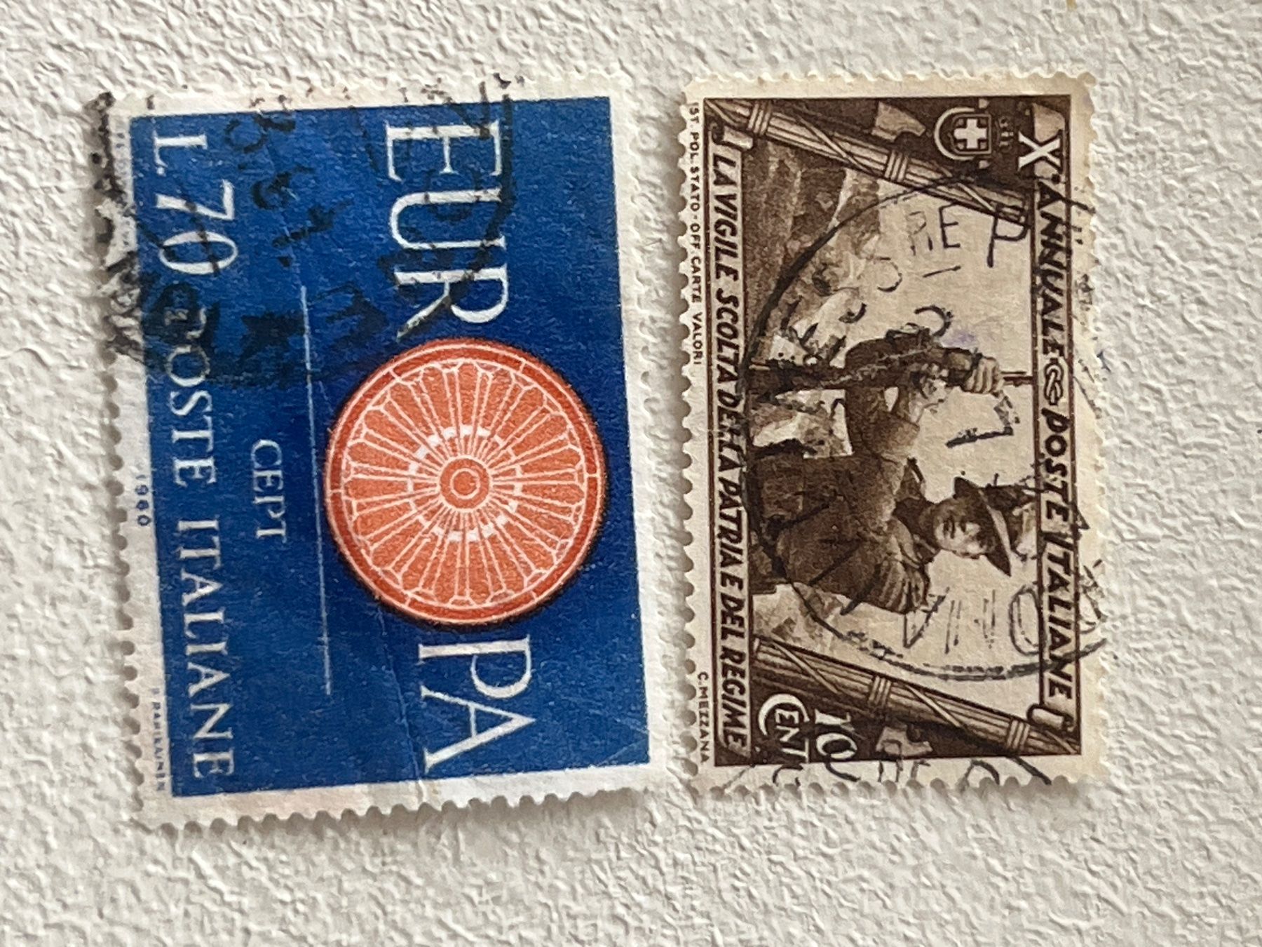 Alle Briefmarken: Italia Briefmarke – Gebraucht aus Chiasso von AzenYa