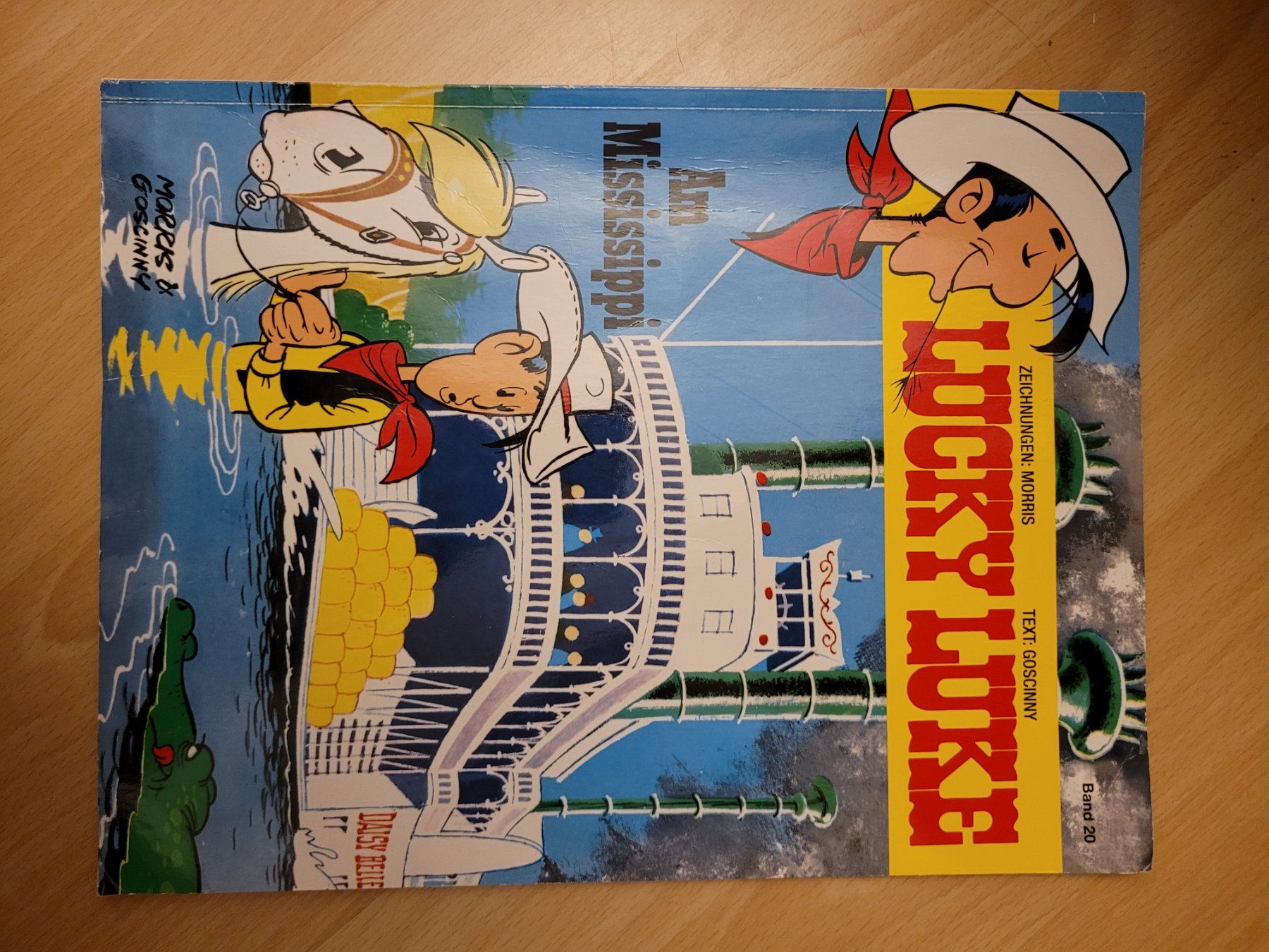 Fumetti: Lucky Luke qm Mississippi – Usato da Perlen venduto da Safari_23