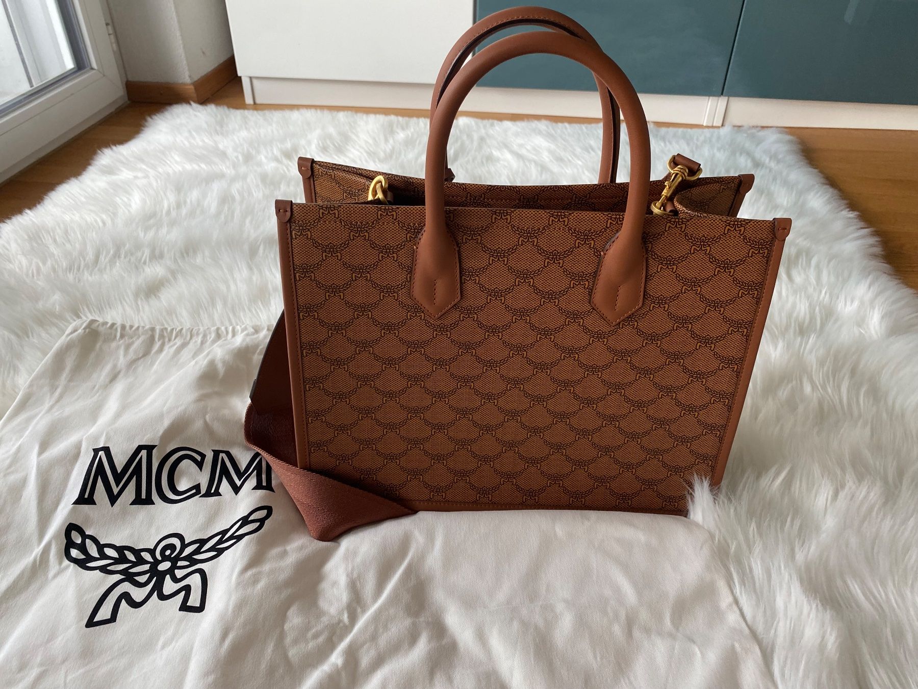 Mcm Taschen: MCM Shopper "Himmel" cognac - mittelgrosse Tragetasche – Gebraucht aus Duebendorf von Alexandertreyer 7