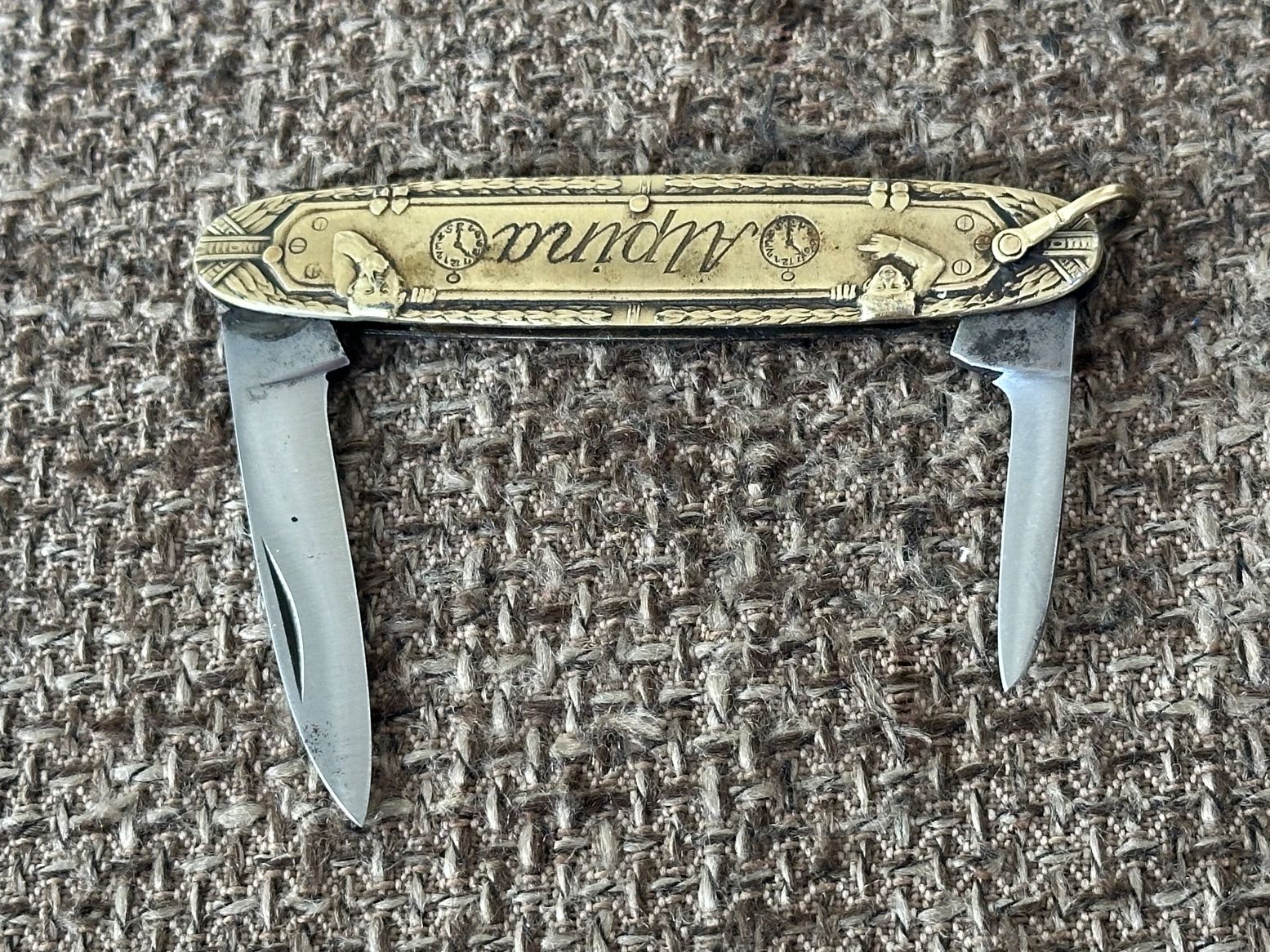 Coltelli tascabile: Antikes Uhrenmesser ALPINA TOP RAR – Usato da Dübendorf venduto da lan1808 4