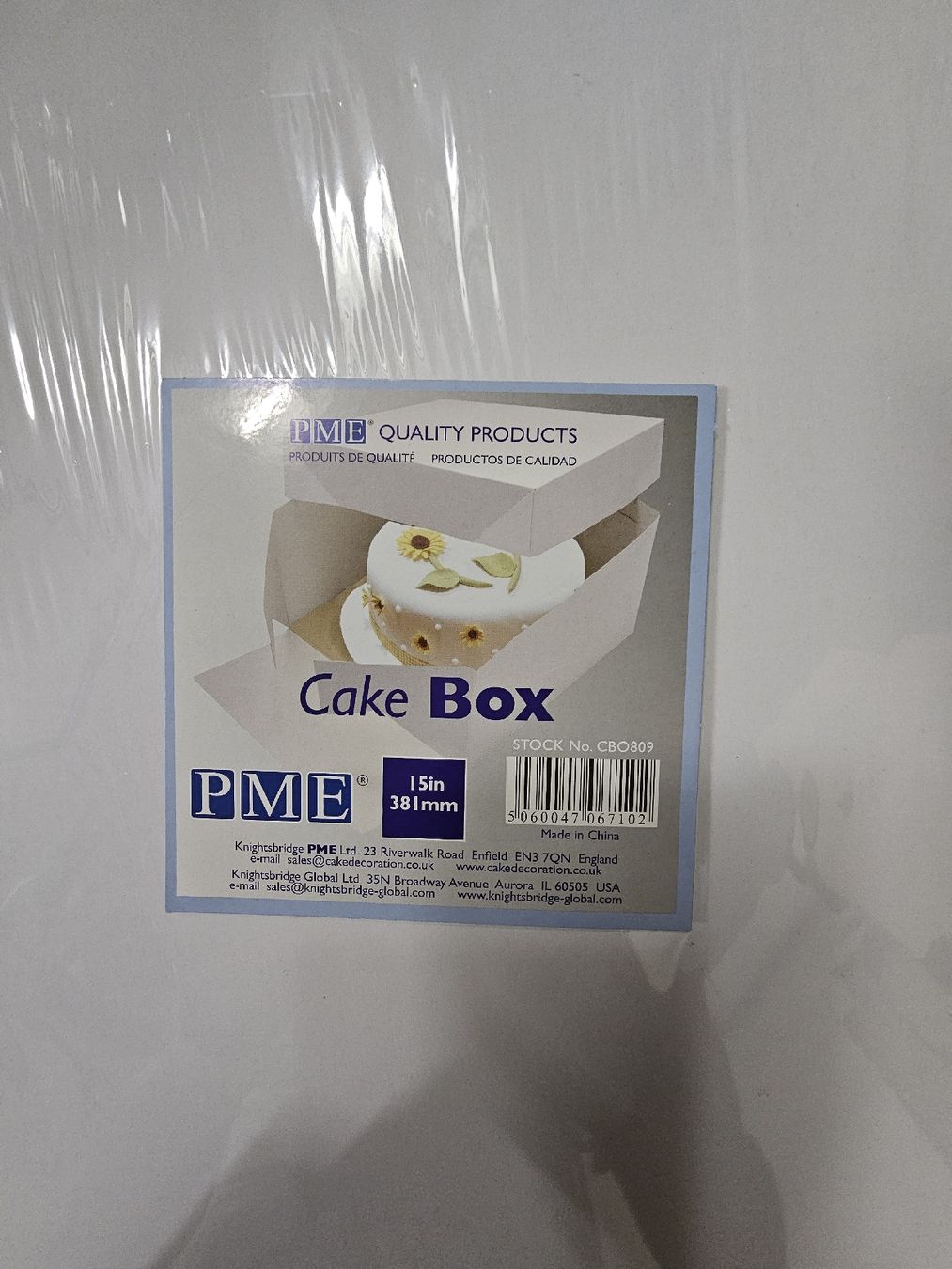 Contenitori & Simili: PME Tortenbox 381mm neu – Nuovo e nell'imballaggio originale da Nürensdorf venduto da mta_kvk7