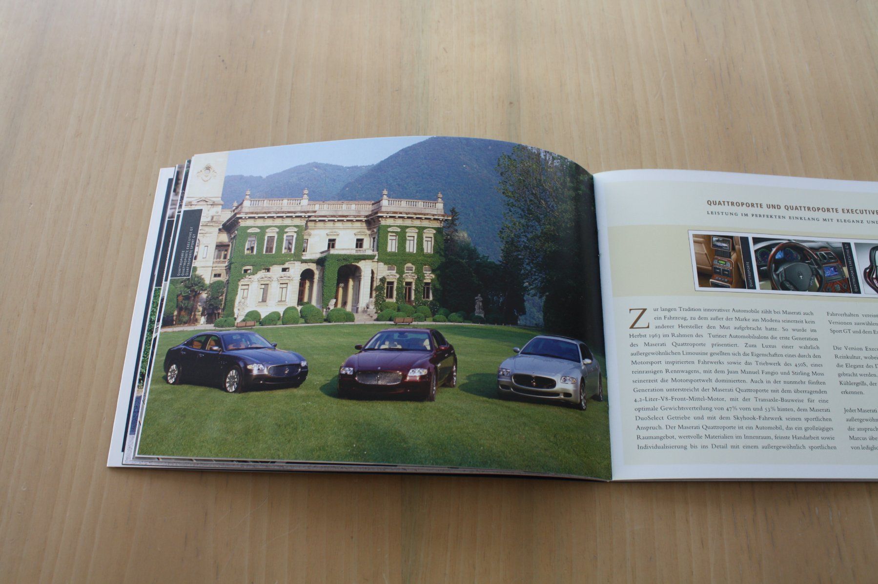 Maserati Documenti: Maserati Presse Prospekt und CD  Genf 2006 – Usato da Wikon venduto da erwin400 3