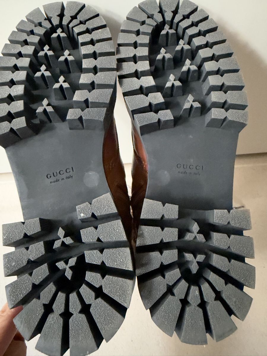 Gucci Scarpe da donna: Gucci GG leather ankle boots  – Nuovo (secondo la descrizione) da Cologny venduto da sab_xh7v 5