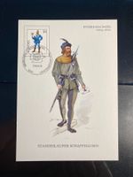 Schweiz 1974 MK 100 J. UPU Standesläufer Marke Zug+Karte SH