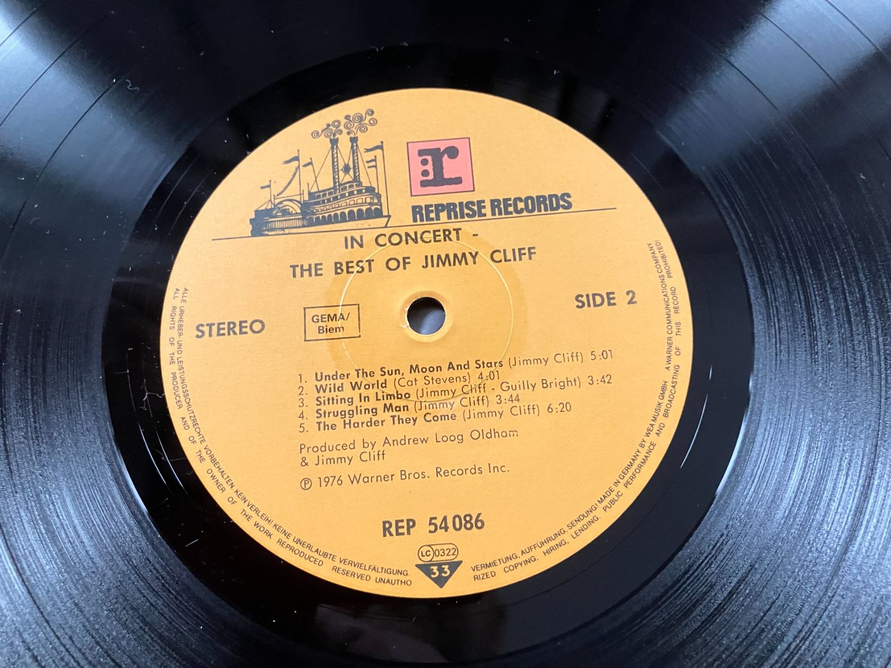 Dischi in vinile: Jimmy Cliff – Usato da Aarwangen venduto da Jukebox3 7