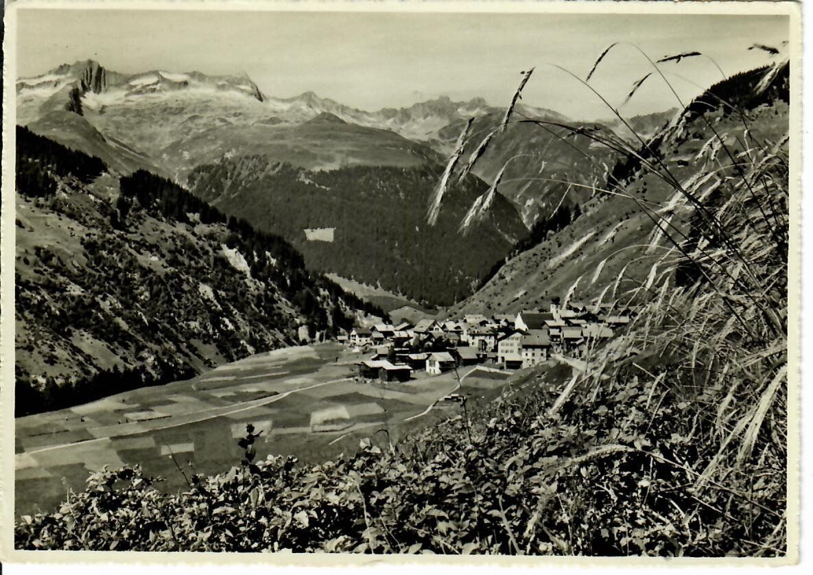 Ansichtskarten: Curaglia  1949 – Gebraucht aus Hochdorf von Ziegel-16