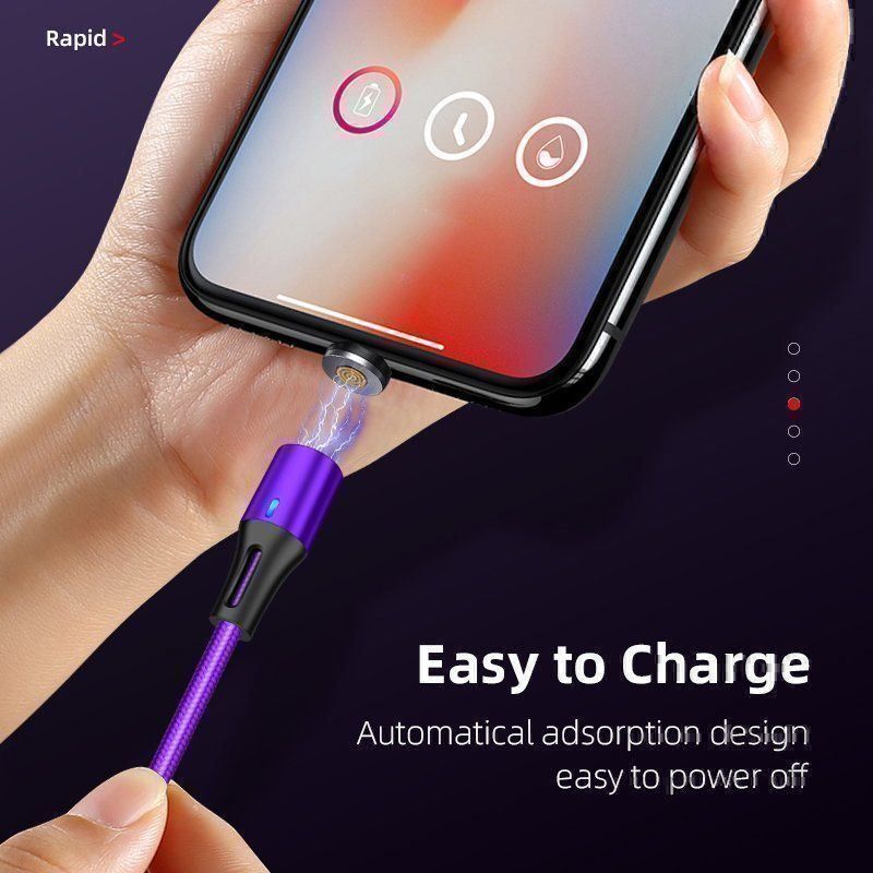 Cavi: Câble Magnétique 2m - 3en1 - Fast Charge – Nuovo e nell'imballaggio originale da Geneve venduto da Mukizu 2