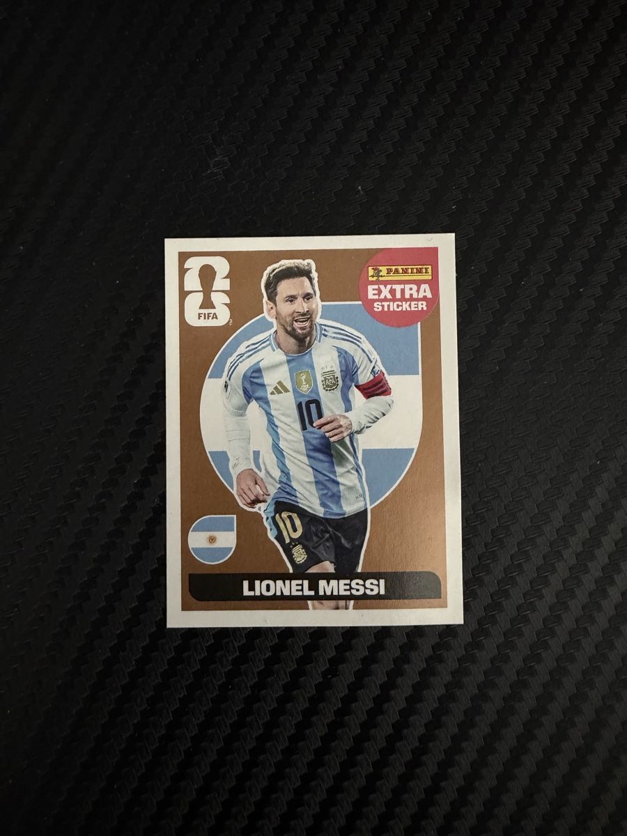 Panini Carte collezionabili: Messi extra stiker bronze  – Usato da Chavornay venduto da man_6t6s 1