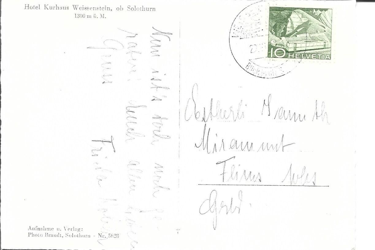 Cartoline postali: AK Weissenstein  Alphornbläser – Usato da Appenzell venduto da mai25 1