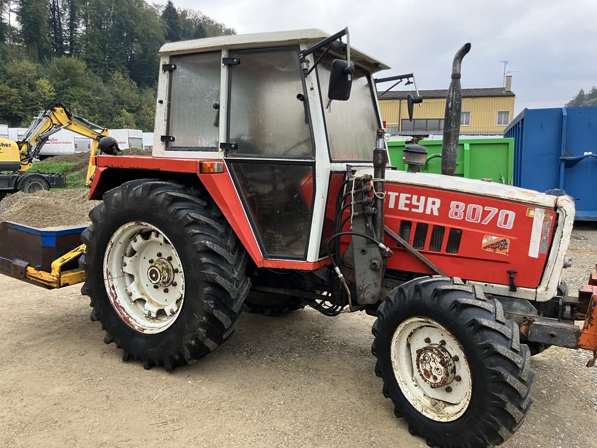 Steyr Traktoren: Steyr 8070 Allrad Traktor – Defekt aus Uerkheim von Dealer-4813 2