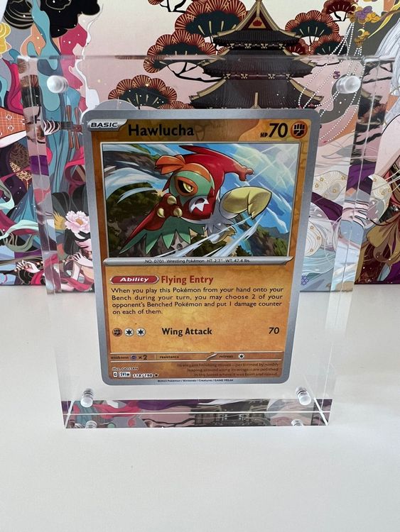 Pokemon Hawlucha Scarlet Violet 118/198 Reverse Holo Comprare su Ricardo