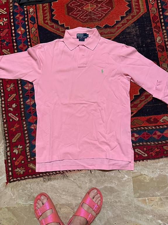 Magliette Polo: Ralph lauren polo rosa size M  – Usato da Gentilino venduto da swami255