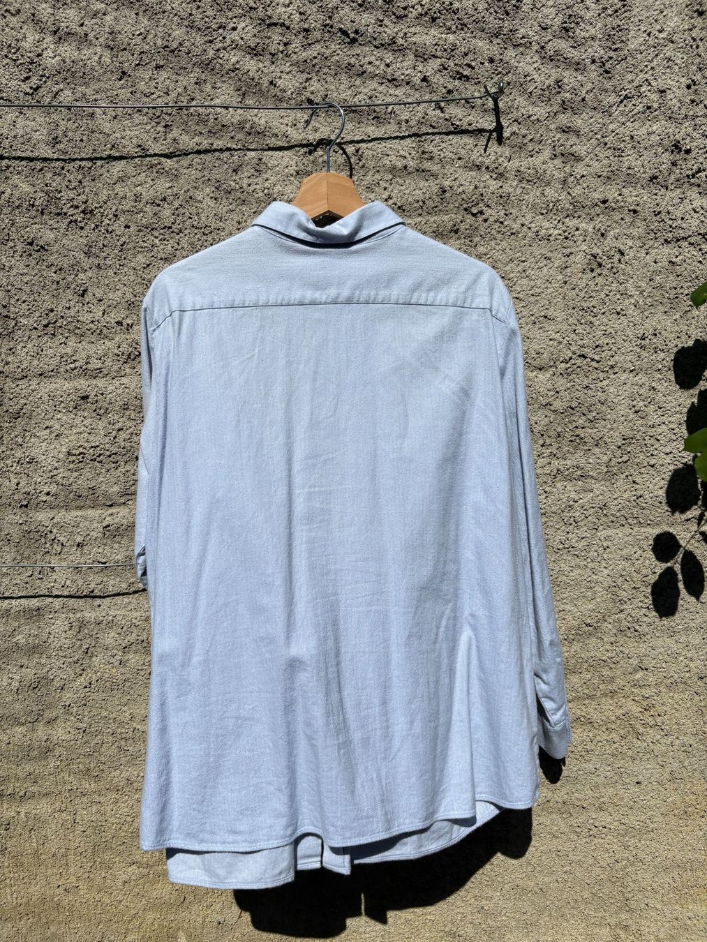 Walbusch Camicie: WALBUSCH Flanell Herrenhemd Gr. 48 hellblau – Usato da Wittnau venduto da cel_j8w9 4