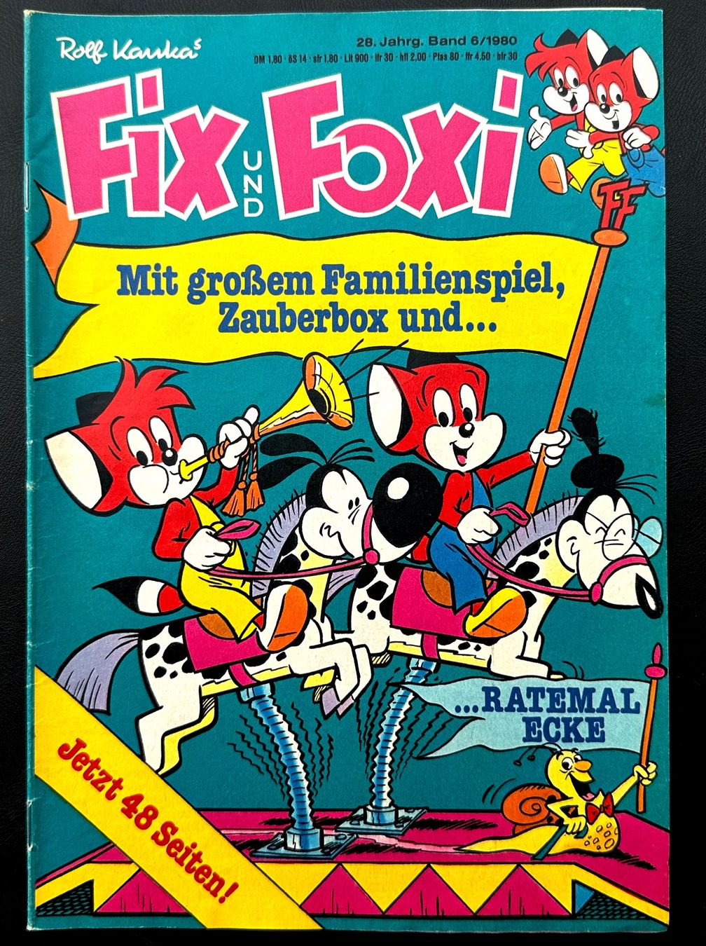 Fumetti: Fix und Foxi  Band 7   1980 – Usato da Seltisberg venduto da quadartswiss