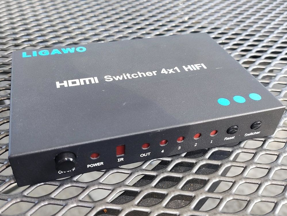 Commutateur HDMI Ligawo 6518857 – Splitter Audio Vidéo Matrix