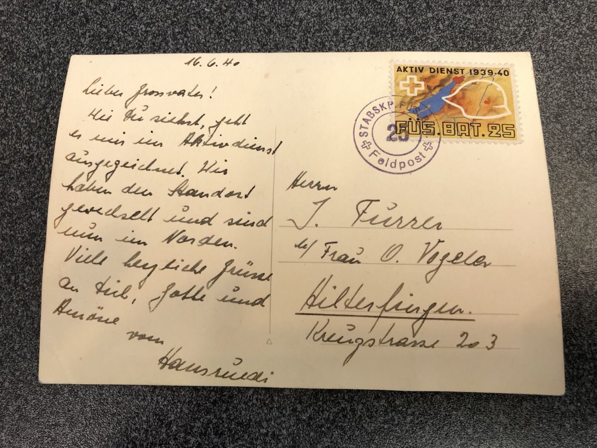 Cartoline postali: Schnappschuss aus dem Weltkrieg! – Usato da Lufingen venduto da Rac0 3