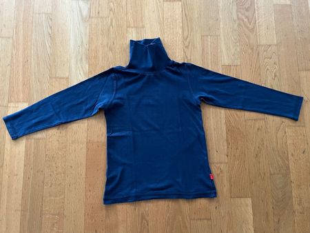 Rollkragenpullover blau für Kinder, Gr. 116/122, von CFL