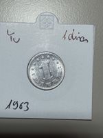 Yougoslavie - 1 dinar - 1963