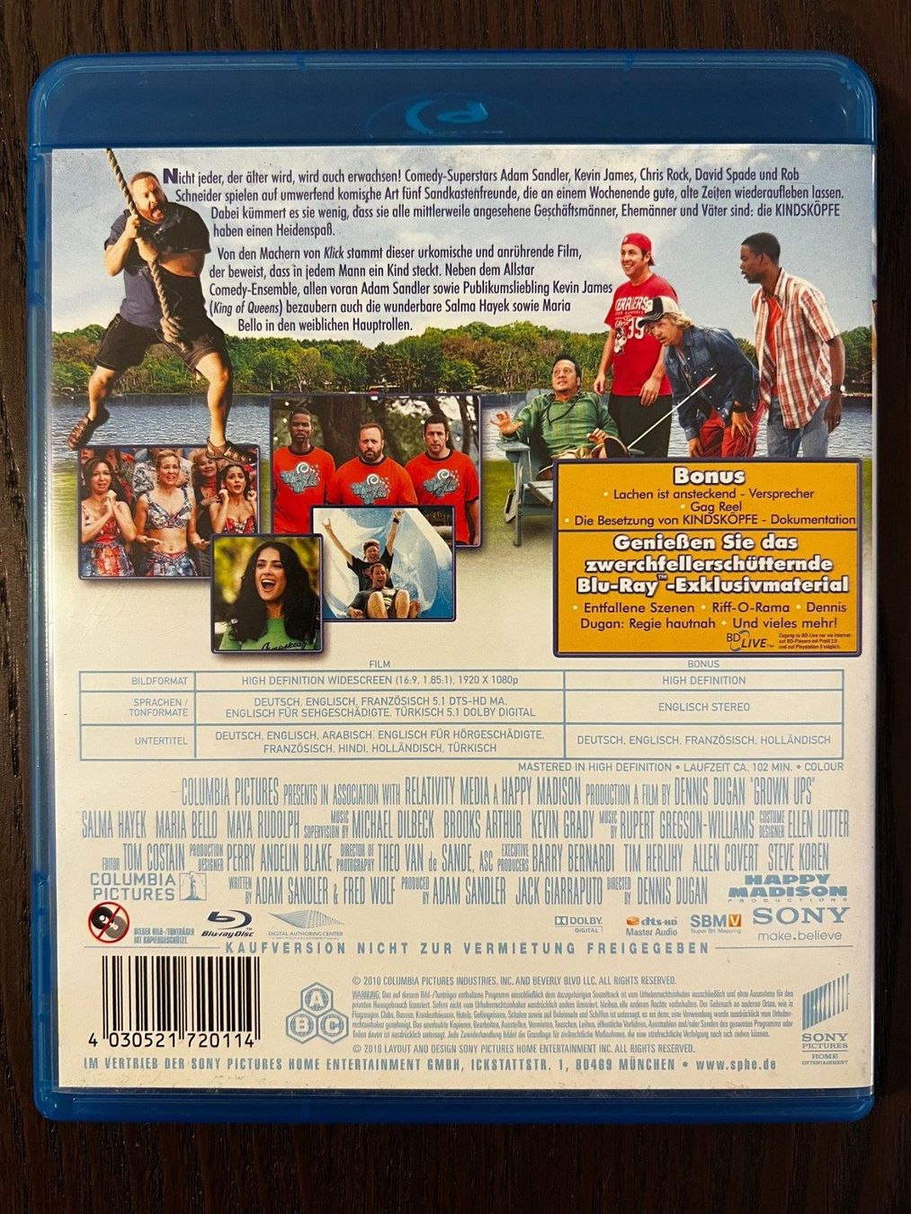 Tous les DVDs: Kindsköpfe – D'occasion à Zürich par Blu-ray_ZH 1