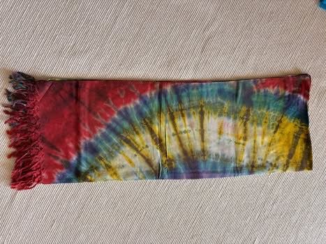 Foulard & Sciarpe: NEU Boho Batik Tuch handmade – Nuovo e nell'imballaggio originale da Malters venduto da Gisi80 3